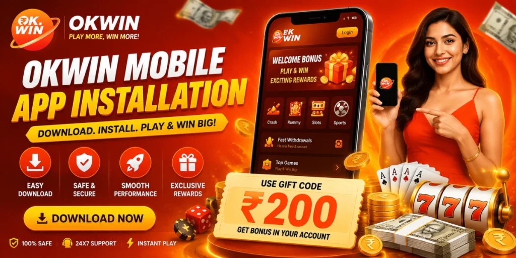Okwin Mobile App Installation